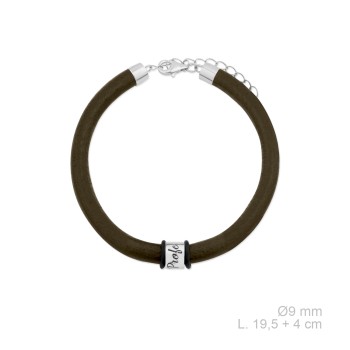 Pulsera unisex de Plata de Ley 2