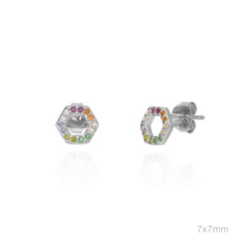 Boucles d'oreilles Zircons