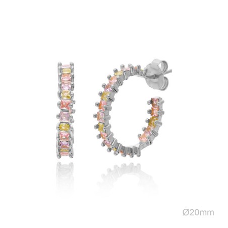 Boucles d'oreilles Zircons