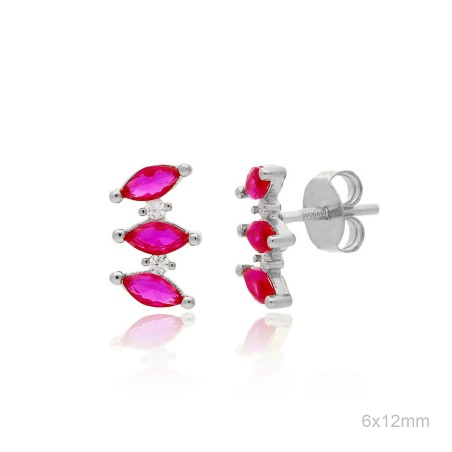 Boucles d'oreilles Zircons