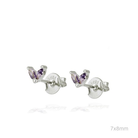 Boucles d'oreilles Zircons