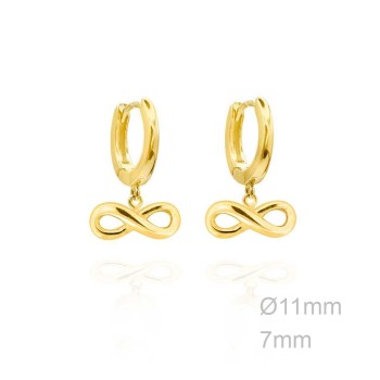 Pendientes Aro Dorado...