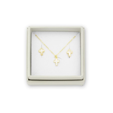 Prata Esterlina Pack - Brincos e gargantilha