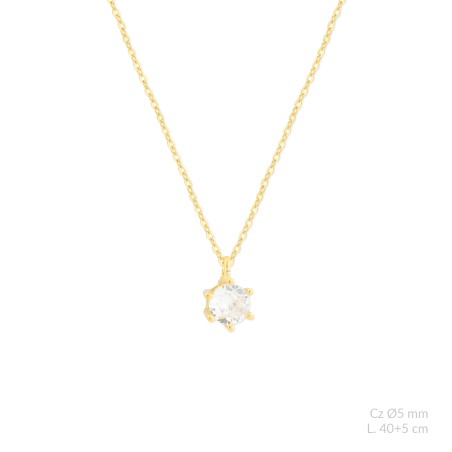 Gargantilla de Plata de Ley | Ø5 mm