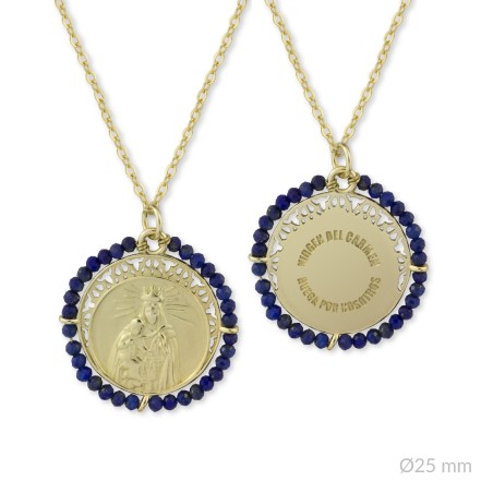 Gargantilla de Plata de Ley | Virgen del Carmen