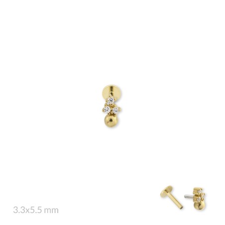 Piercing de Plata de Ley