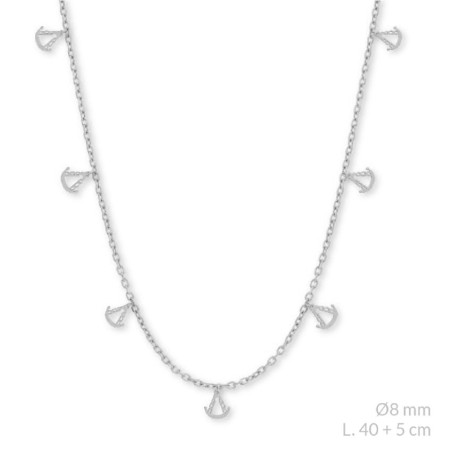 Gargantilha em Prata Esterlina | Virgem do Rocío