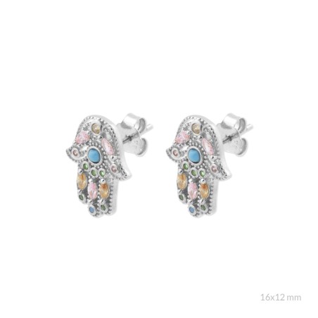 Boucles d'oreilles Perle/Gemme
