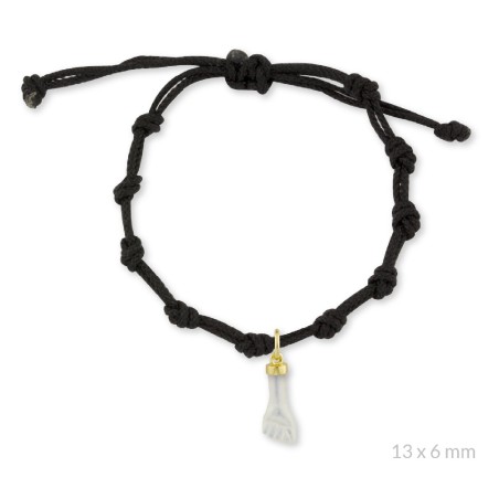 Pulsera de Plata de Ley | Negro