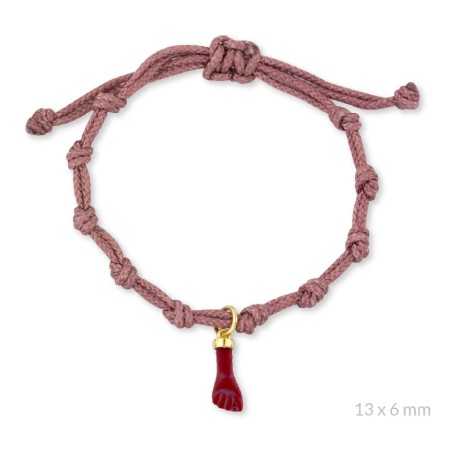 Pulsera de Plata de Ley | Rosa