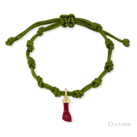 Pulsera de Plata de Ley | Verde