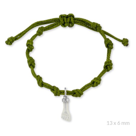 Pulsera de Plata de Ley | Verde