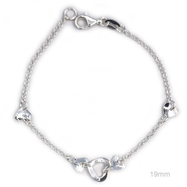Pulseiras Prata lisa