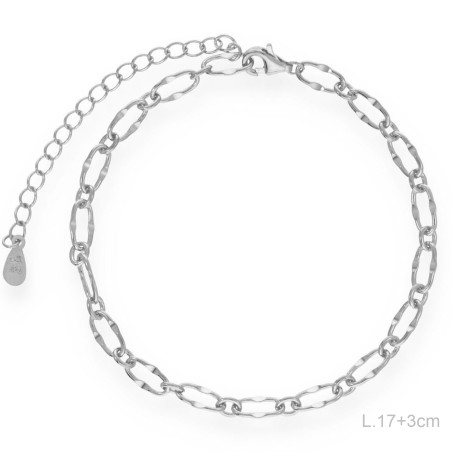 Pulseiras Prata lisa