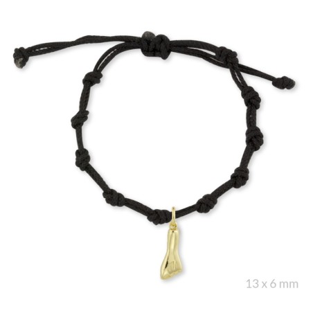 Pulsera de Plata de Ley | Negro