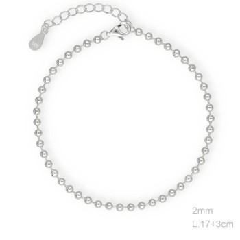 Bracelets Argent lisse 2