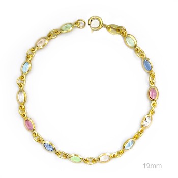 Pulsera Plata Chapada