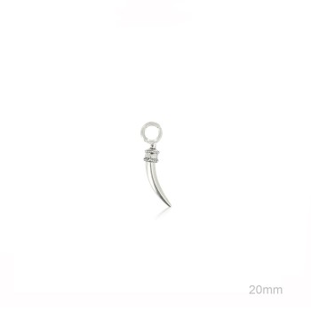 Colgante Colmillo Plata 2