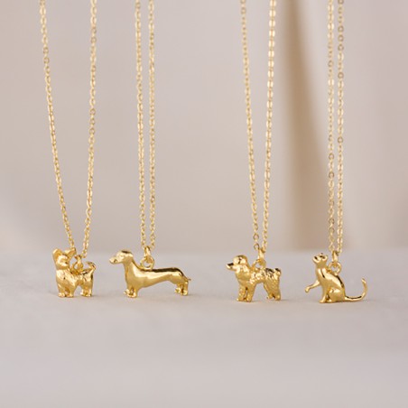 Silver necklace | Greyhound