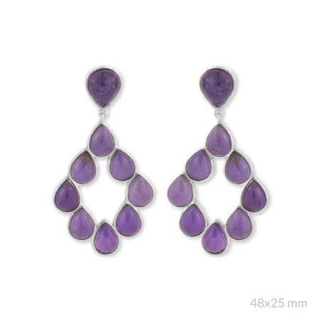 Pendientes de Plata de Ley