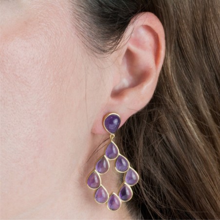 Boucles d'oreilles en Argent