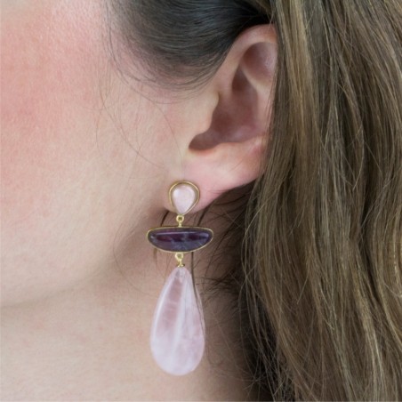 Boucles d'oreilles en Argent