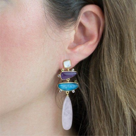 Boucles d'oreilles en Argent