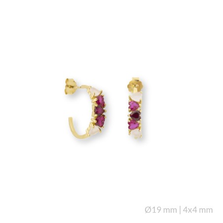 Pendientes de Plata de Ley