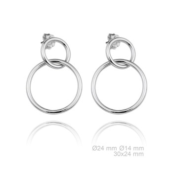 Boucles d'oreilles en Argent