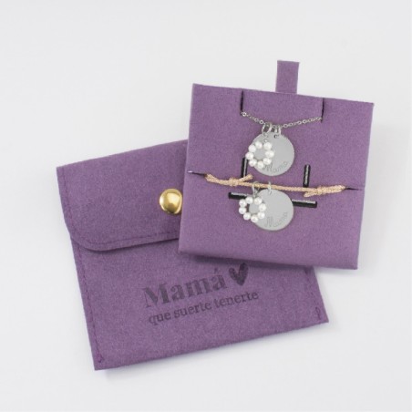 Sterling silver set | Necklace and bracelet