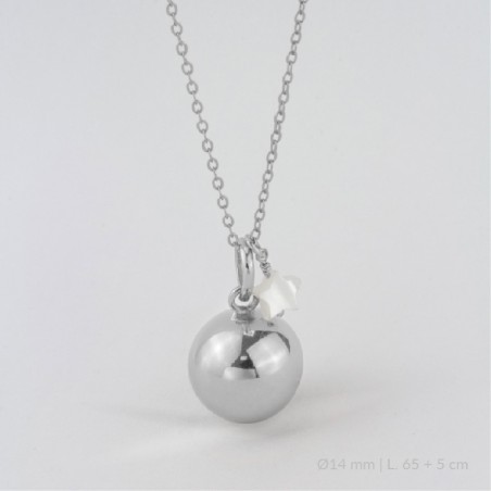 Grelot en Argent | Ø14 mm