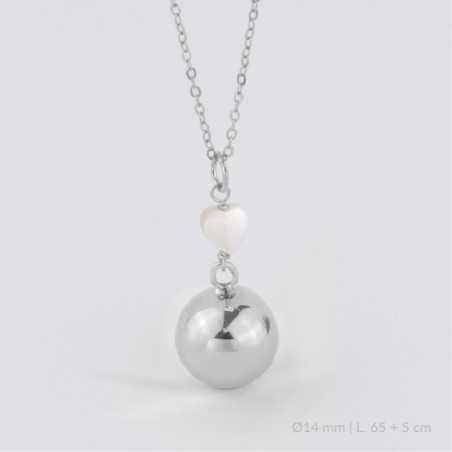 Invocador de Anjos em Prata Esterlina | Ø14 mm