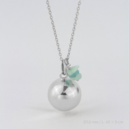 Invocador de Anjos em Prata Esterlina | Ø16 mm