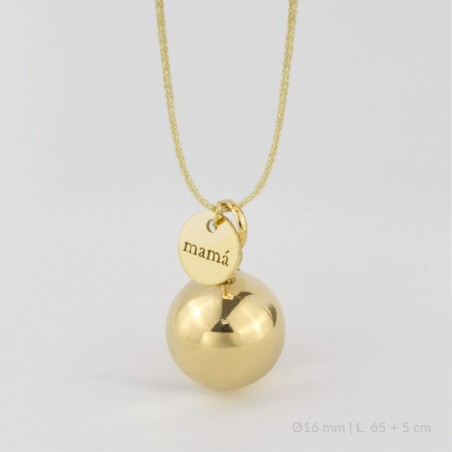 Invocador de Anjos em Prata Esterlina | Ø16 mm