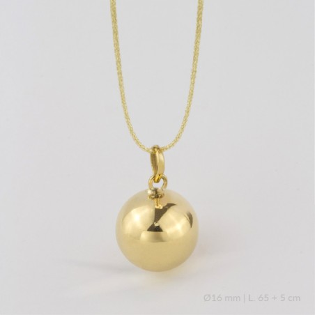 Llamador de Ángel de Plata de Ley | Ø16 mm