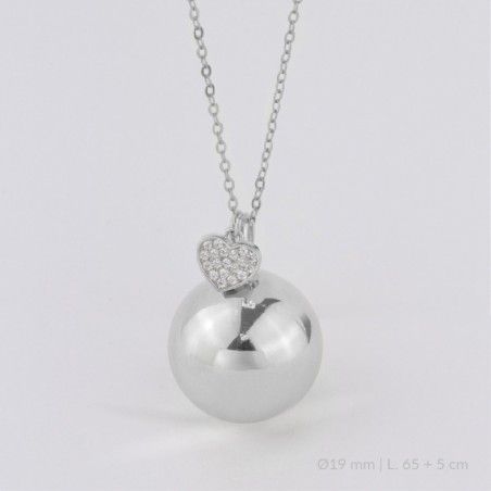 Invocador de Anjos em Prata Esterlina | Ø19 mm