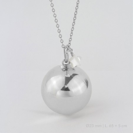 Grelot en Argent | Ø23 mm