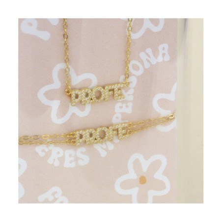 Pack en Argent sterling | Tour de cout et bracelet