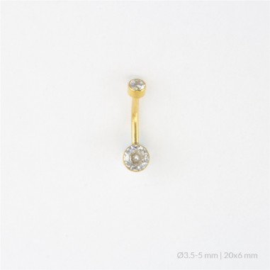 Piercing en acier inoxydable