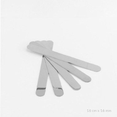 Pack de 5 pulseiras de Aço | 16cm x 16 mm