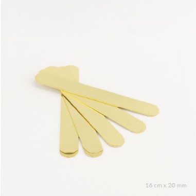 Pack de 5 bracelets en Acier | 16cm x 20 mm