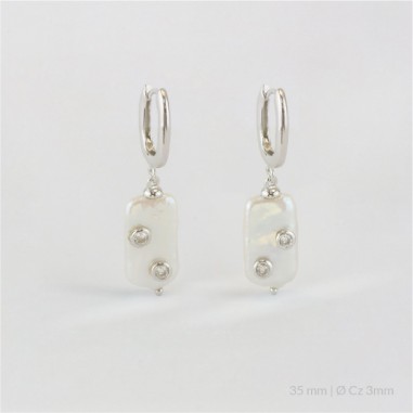 Boucles d'oreilles en Argent