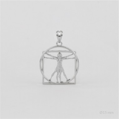 Colgante de Plata de Ley | Ø15 mm