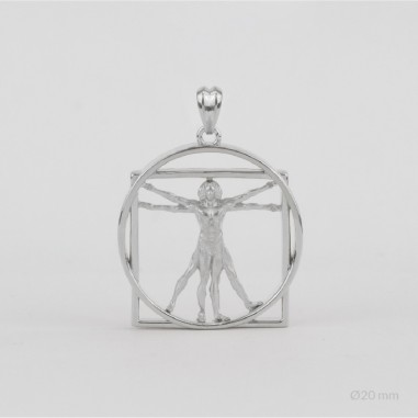 Sautoir en Argent | Ø20 mm