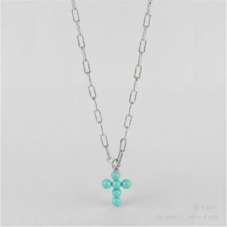 Gargantilha de Prata Esterlina