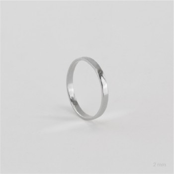 Silver Engagement Ring