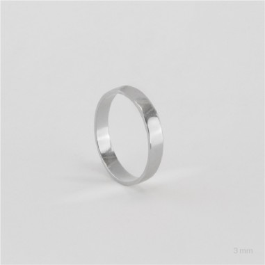 Silver Engagement Ring