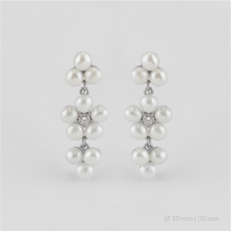 Pendientes de Plata de Ley