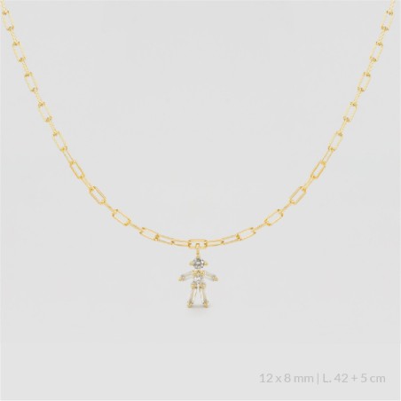 Sautoir en Argent | Fille