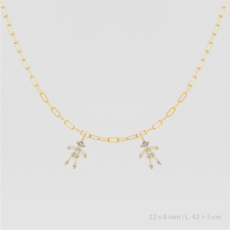 Gargantilla de Plata de Ley | Niña Niña